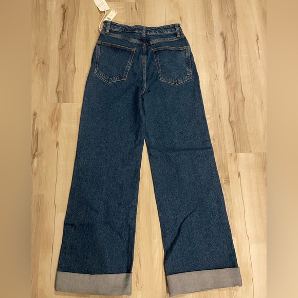 Anthropologie Blue Flare & Wide Leg Jeans - Picture 5 of 11
